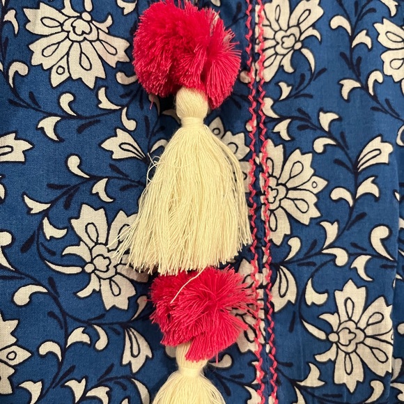 J Crew Belted Tunic block print dress Size XS - Picture 9 of 10